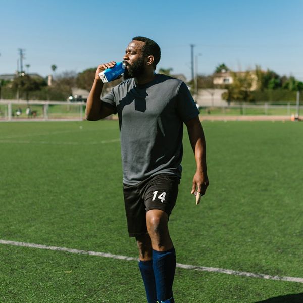 Man enjoying high energy level during his day